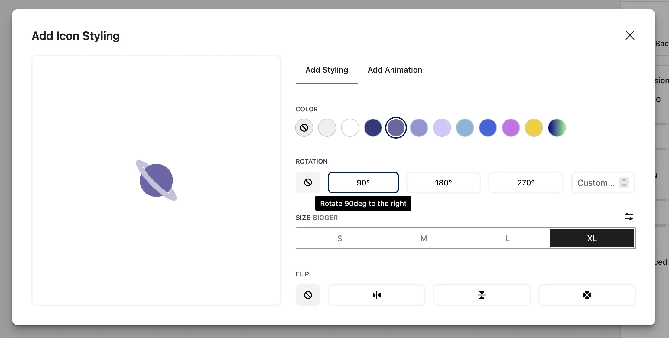 Font Awesome Styling Tool